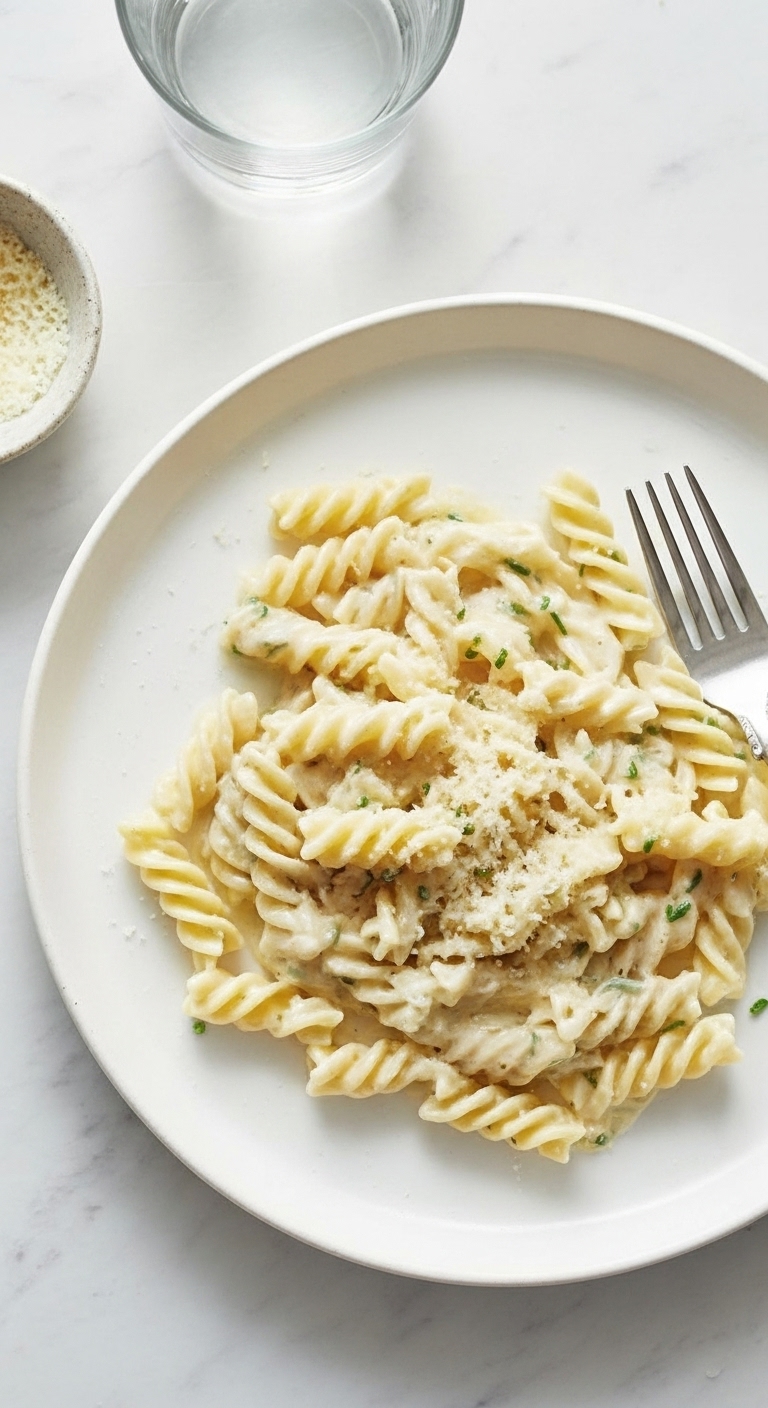 Cream Cheese & Chive Pasta