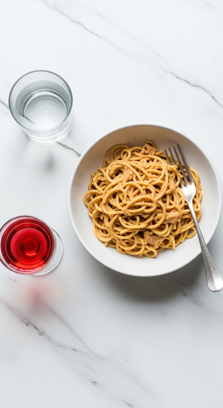 Spicy Peanut Noodles (Quick)