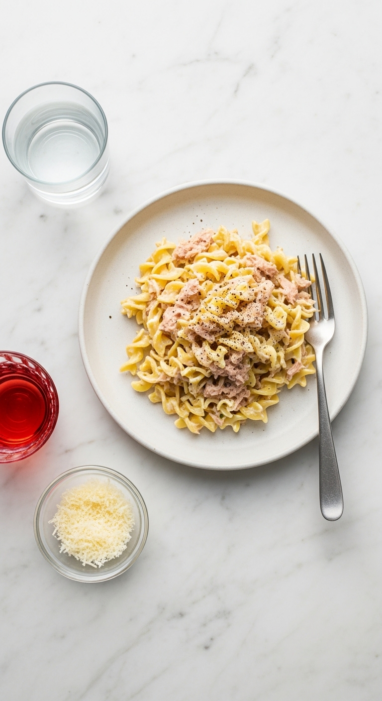 Tuna Noodle Casserole (Deconstructed)