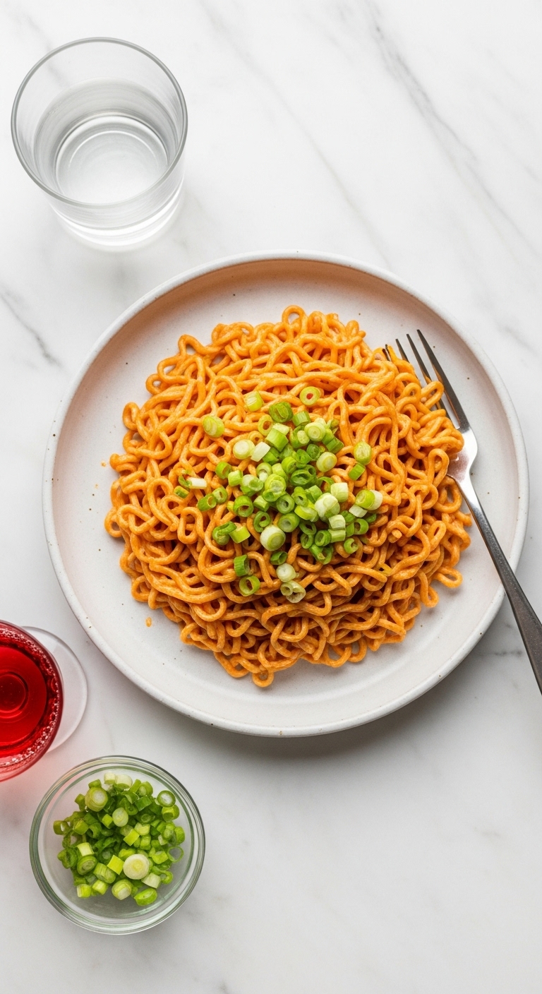 Sriracha Mayo Noodles