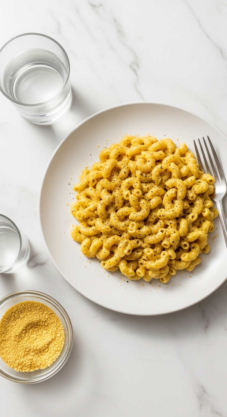 Nutritional Yeast "Cheesy" Noodles