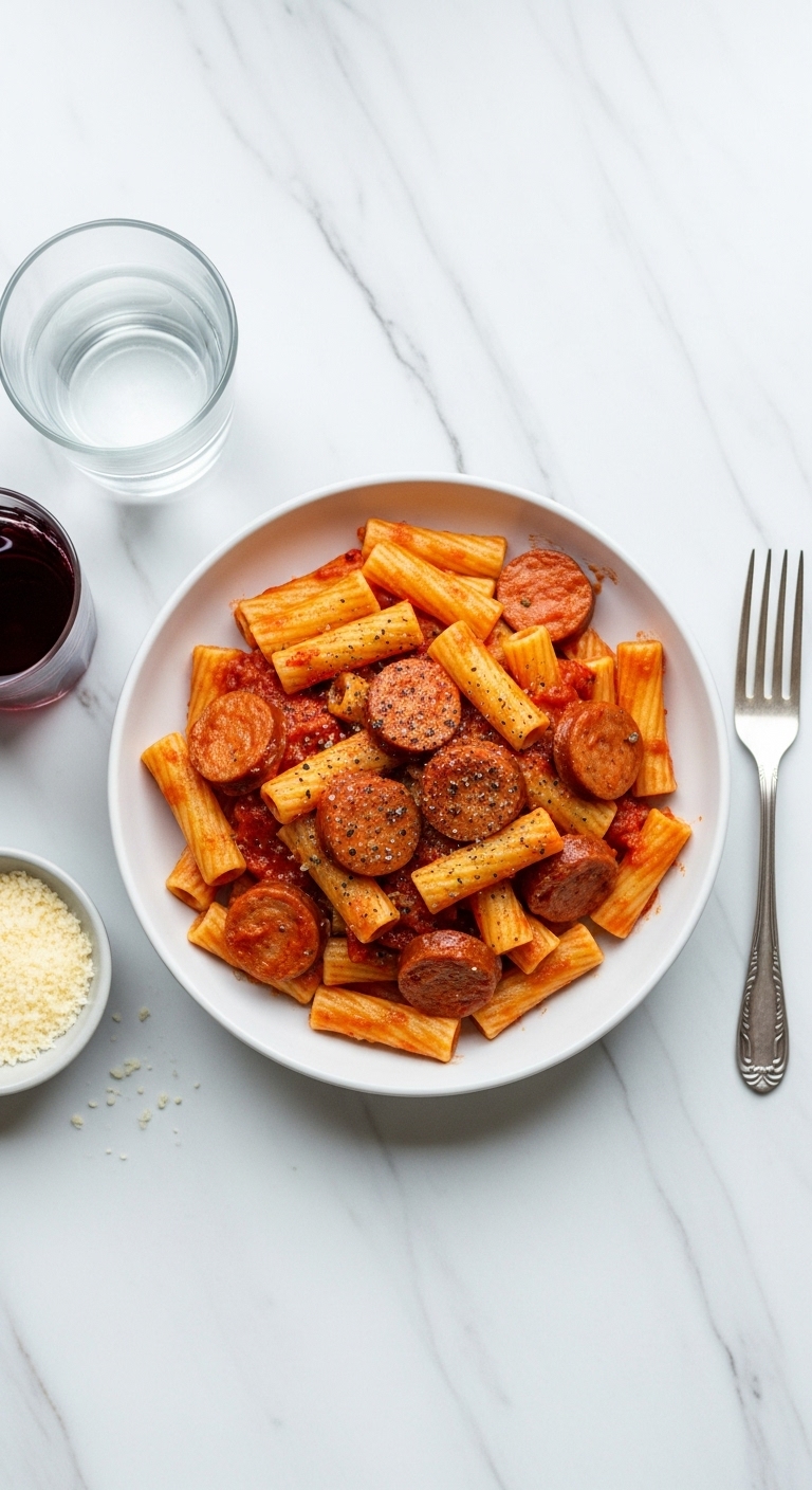 Sausage & Marinara Pasta (Pre-cooked)