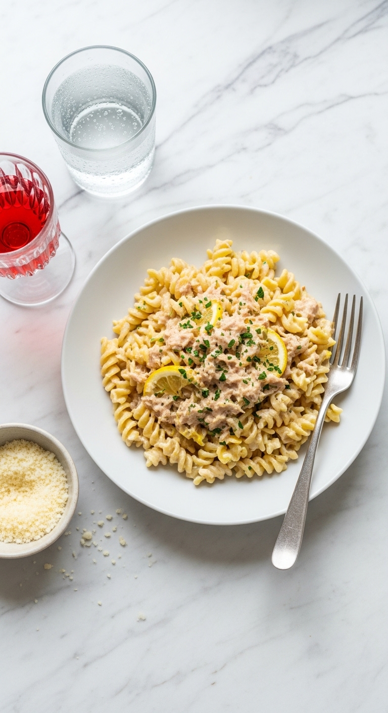 Tuna & Lemon Pasta