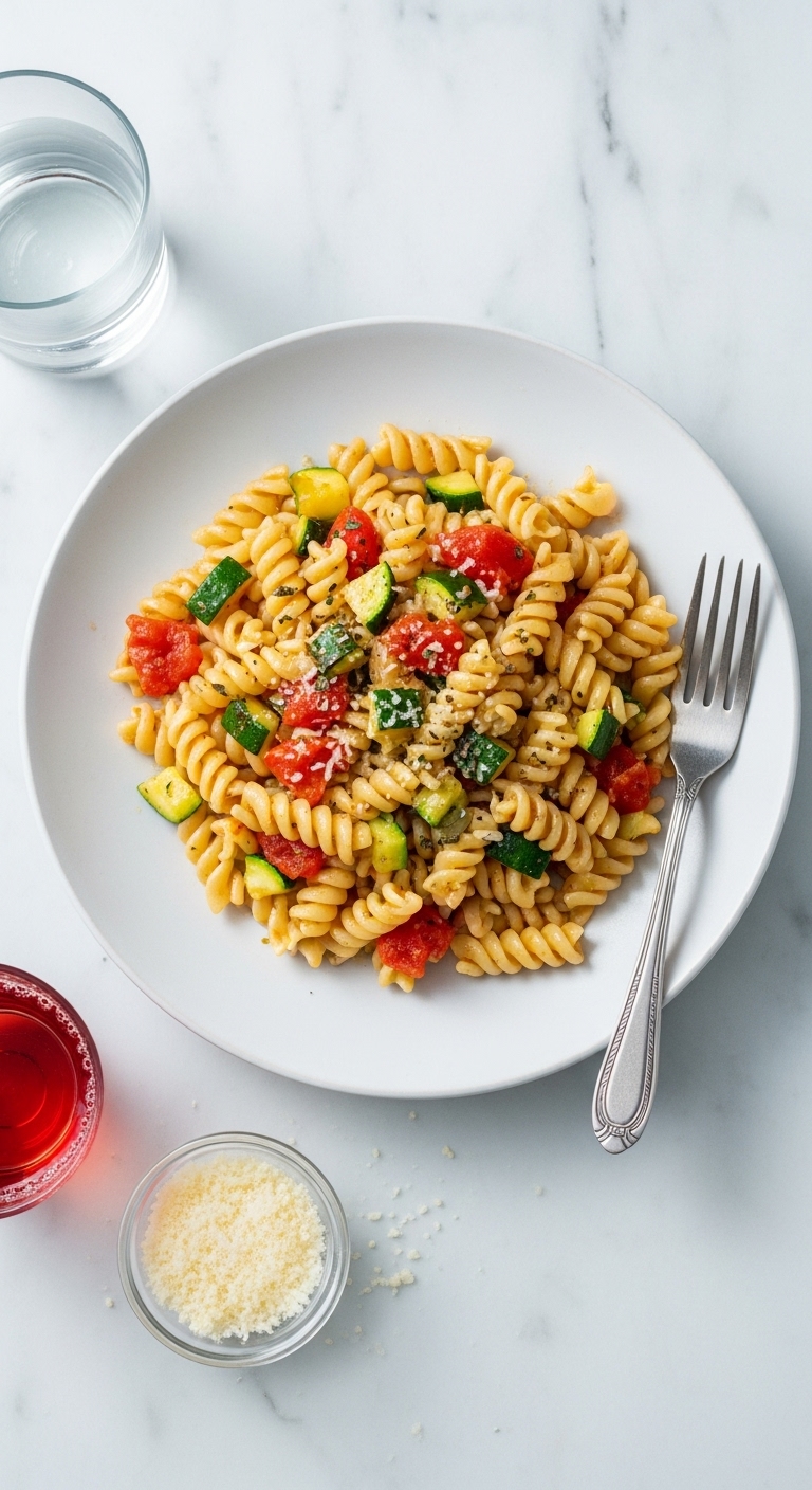 Zucchini & Tomato Pasta