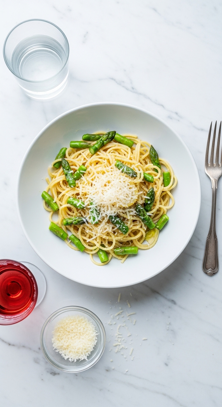 Asparagus & Lemon Pasta