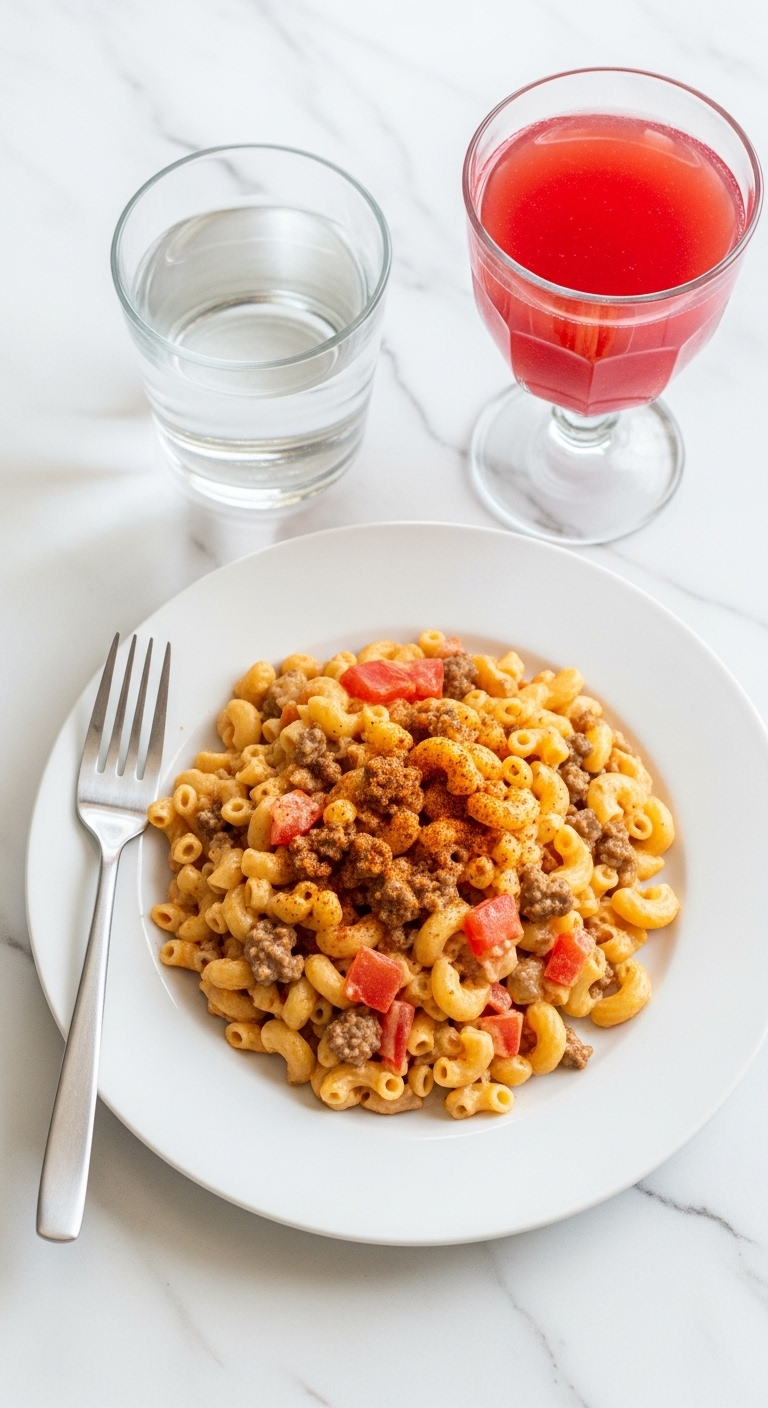 "Taco" Pasta Skillet