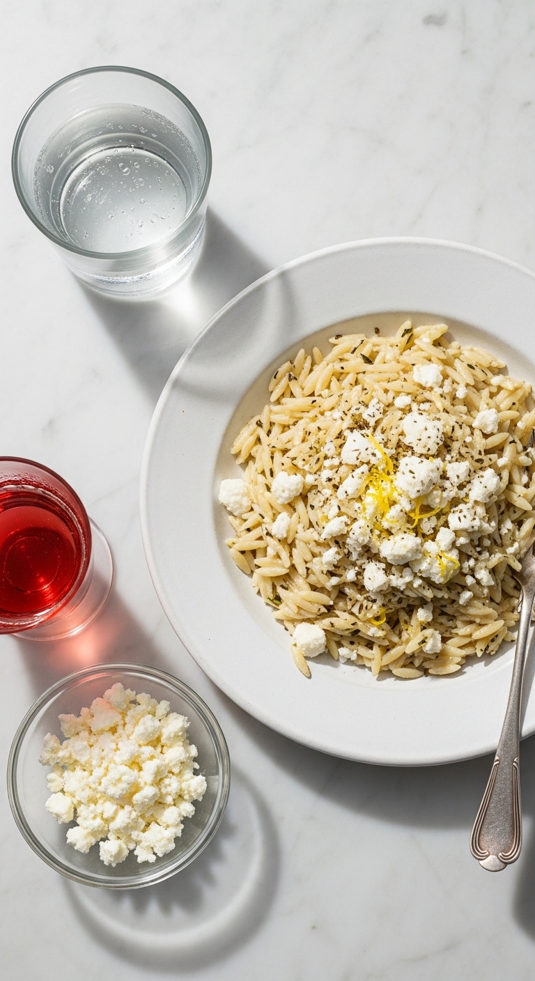 Lemon Herb Orzo
