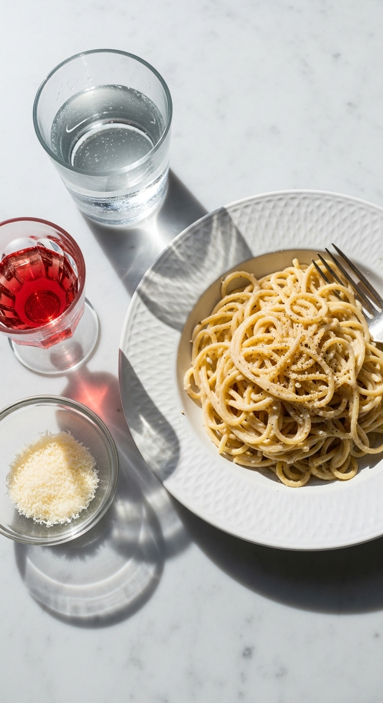 Tahini Lemon Noodles