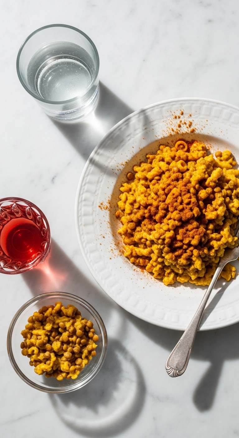 Curried Lentil Noodles
